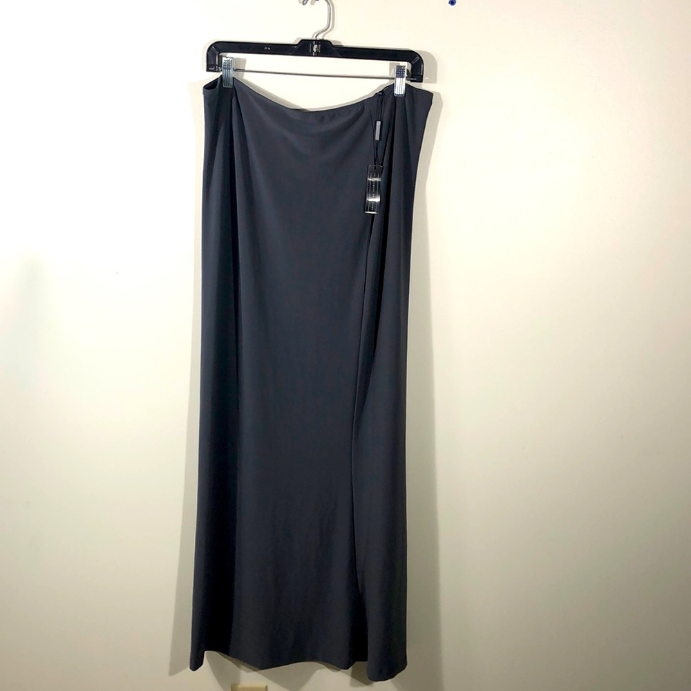 Normakmali Stretch Jersey Skirt XL Gray NWT